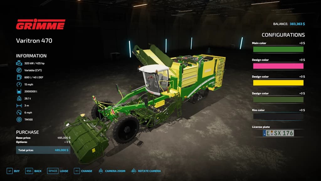 Grimme Varitron 470 2
