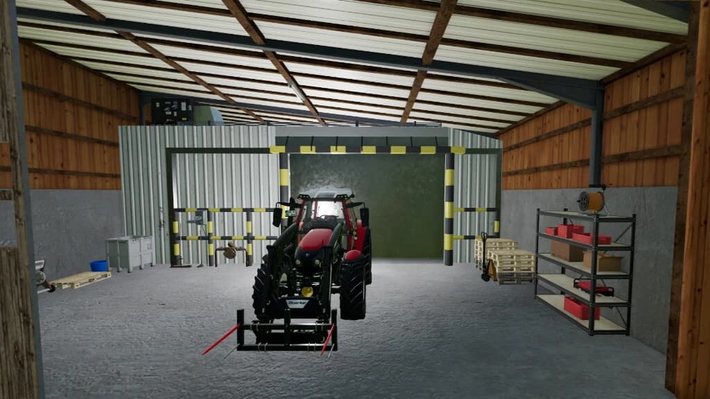 HALL WITH COOLING CHAMBER