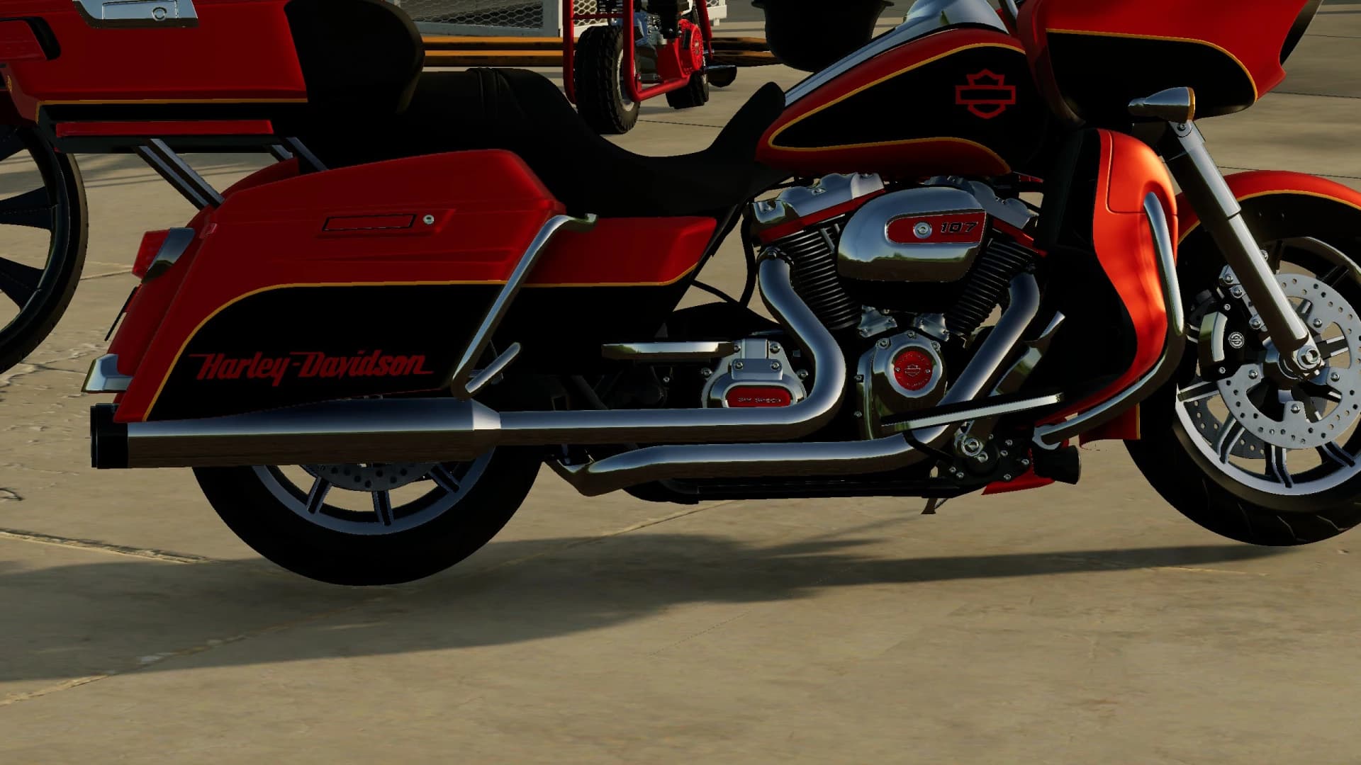 HARLEY ROAD GLIDE 4