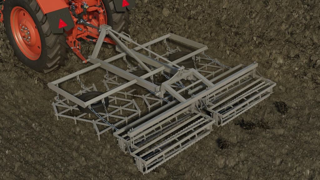 HARROWS WITH ROLLERS