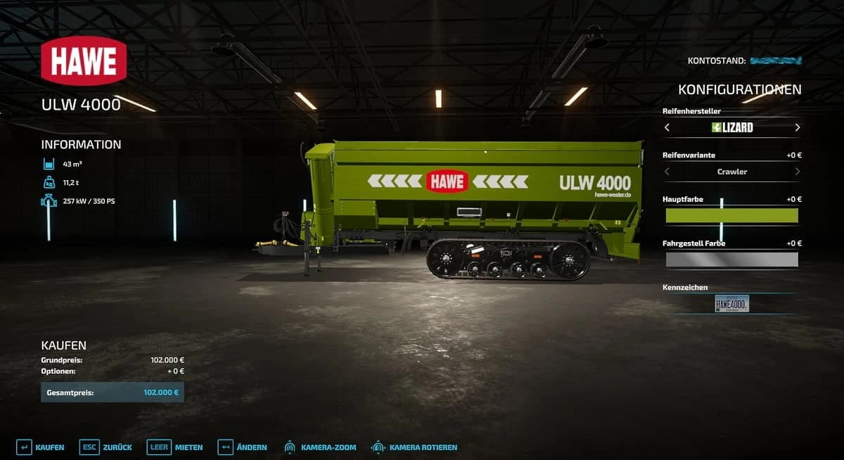 HAWE ULW4000 CRAWLER EDITION 2