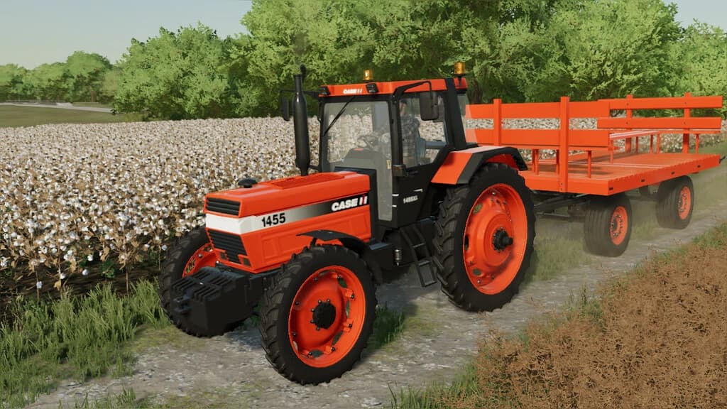 HAY WAGON WITH SEATS 2