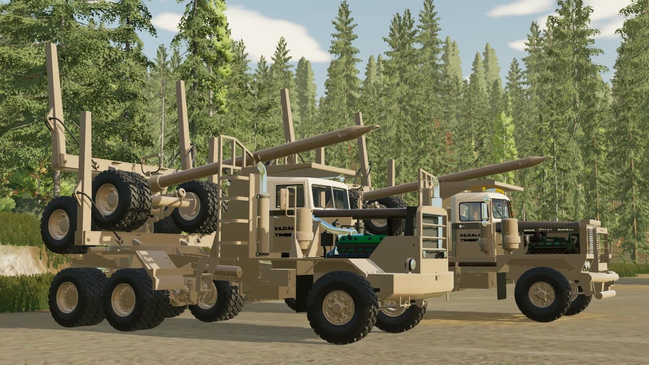 HAYES HDX LOGGING TRUCK