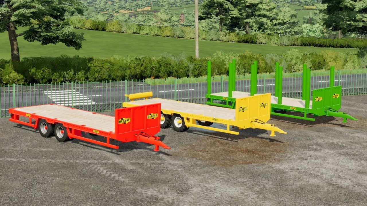HERBST FLAT BED TRAILER 2