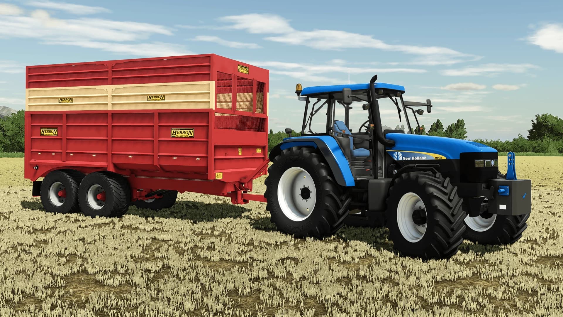 HERRON 18FT SILAGE TRAILER 2