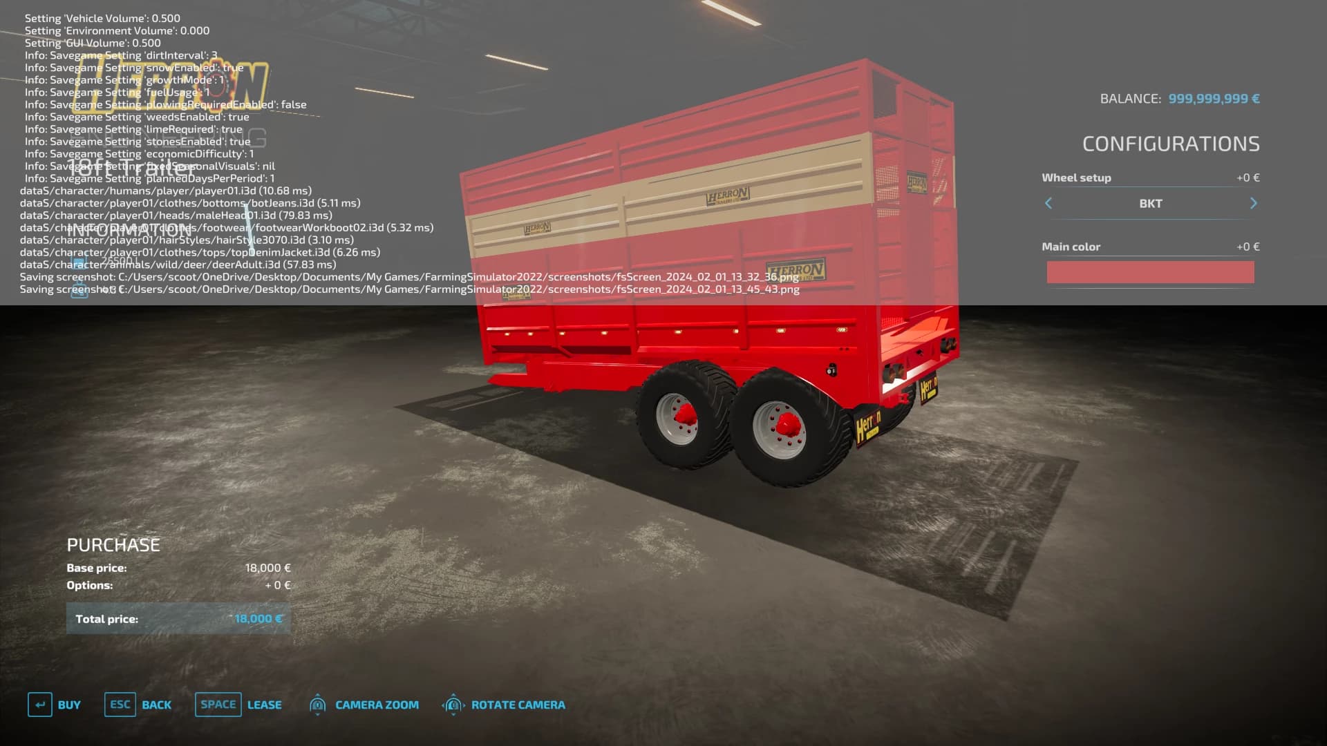 HERRON 18FT SILAGE TRAILER