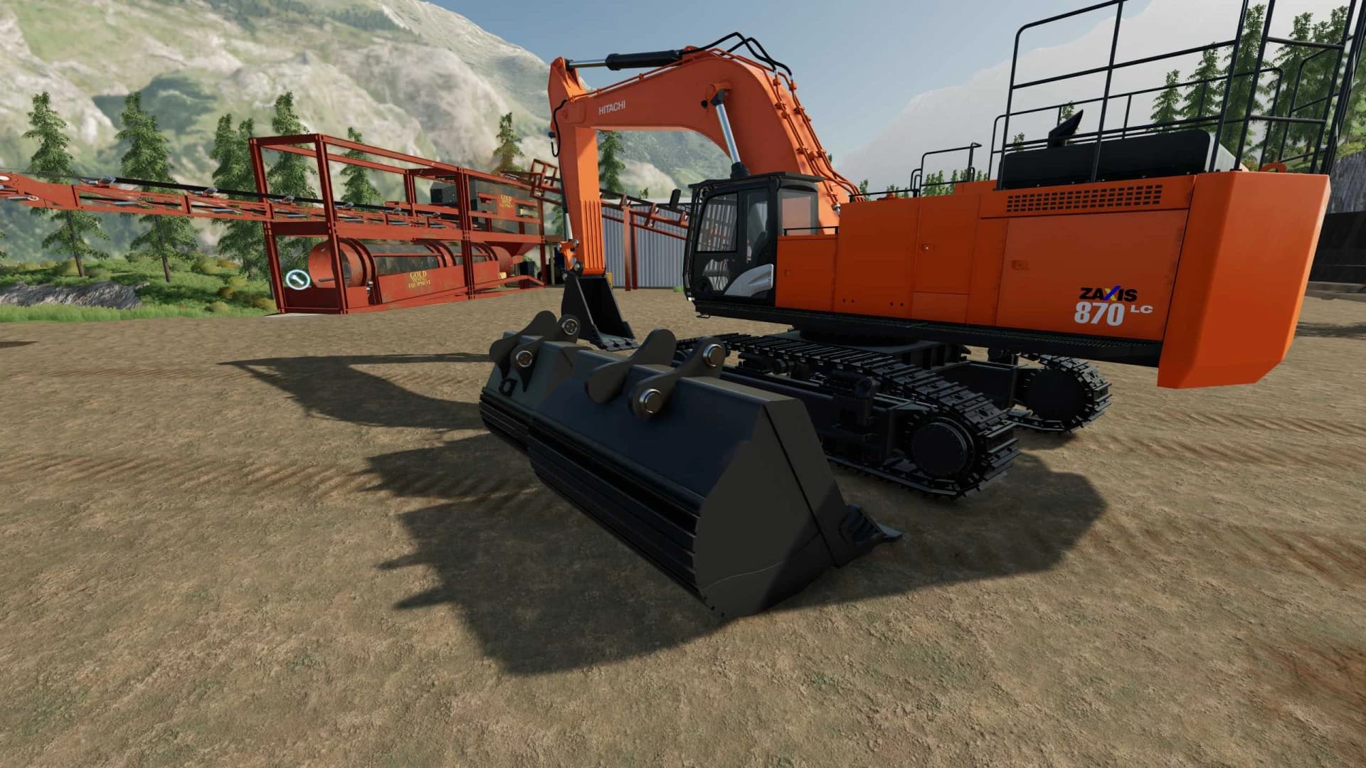 HITACHI ZAXIS 870 LC