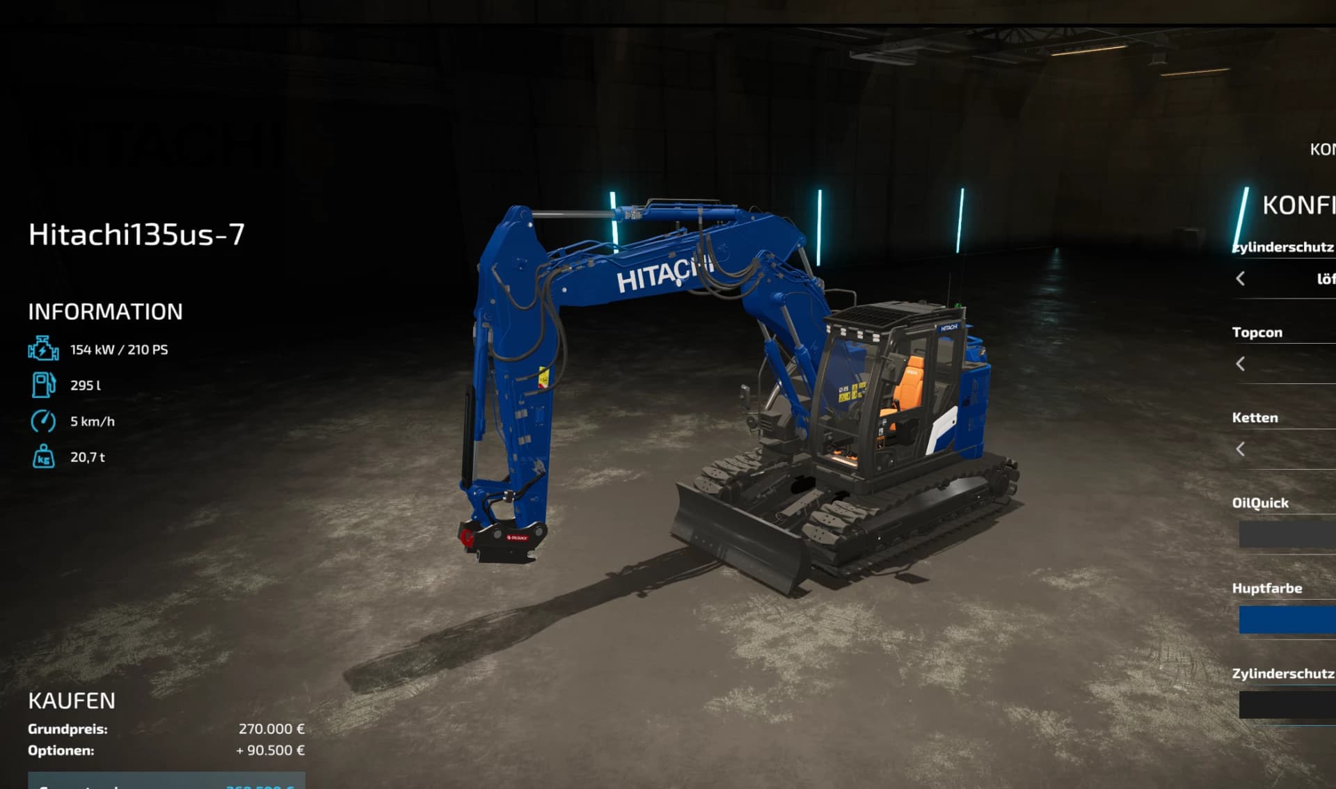 HITACHI ZX135-7 VA