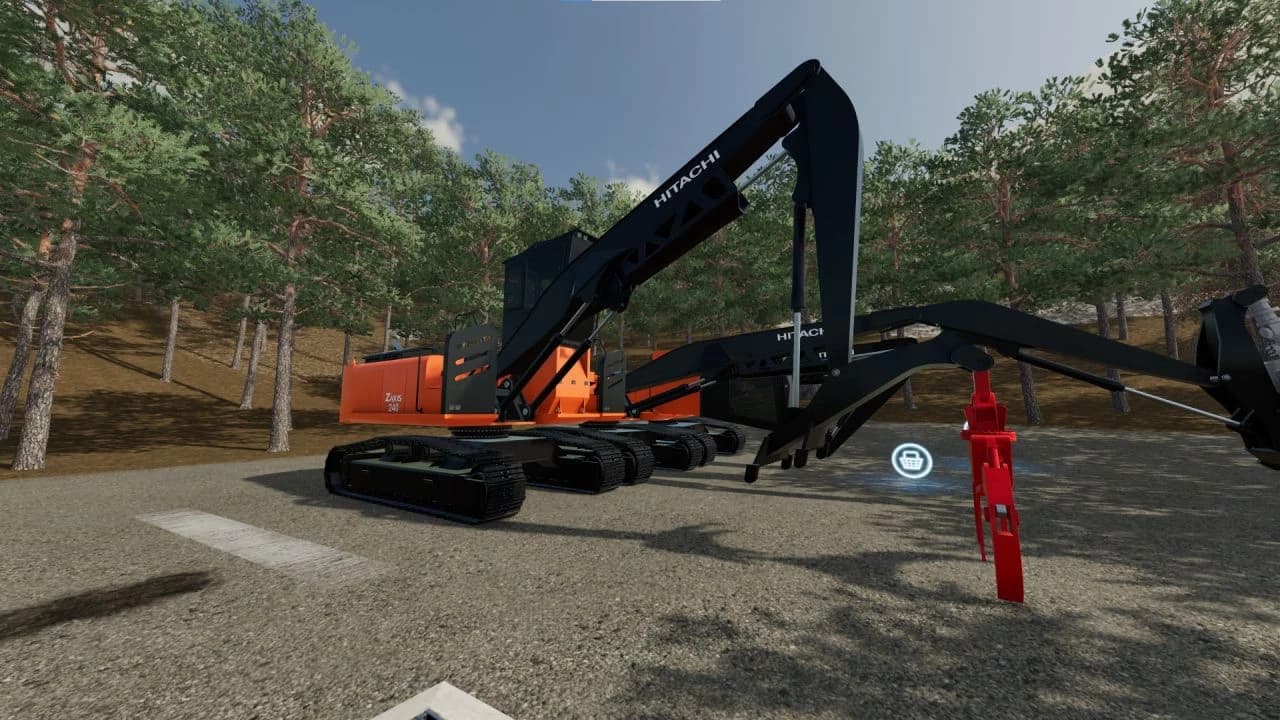 HITACHI ZX240F-3 4