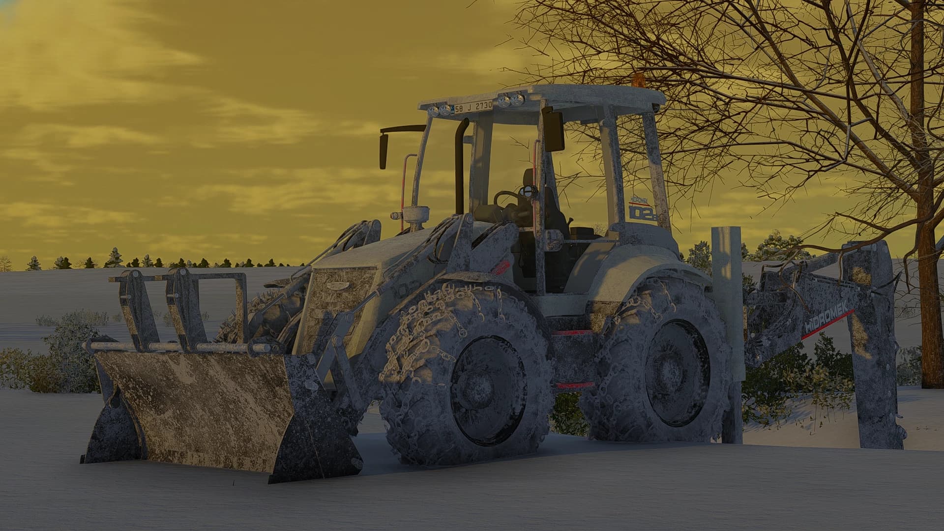 HMK 102B Backhoe Loader 5