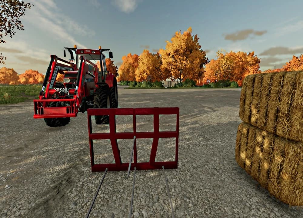 HOME MADE BALE FORK 2