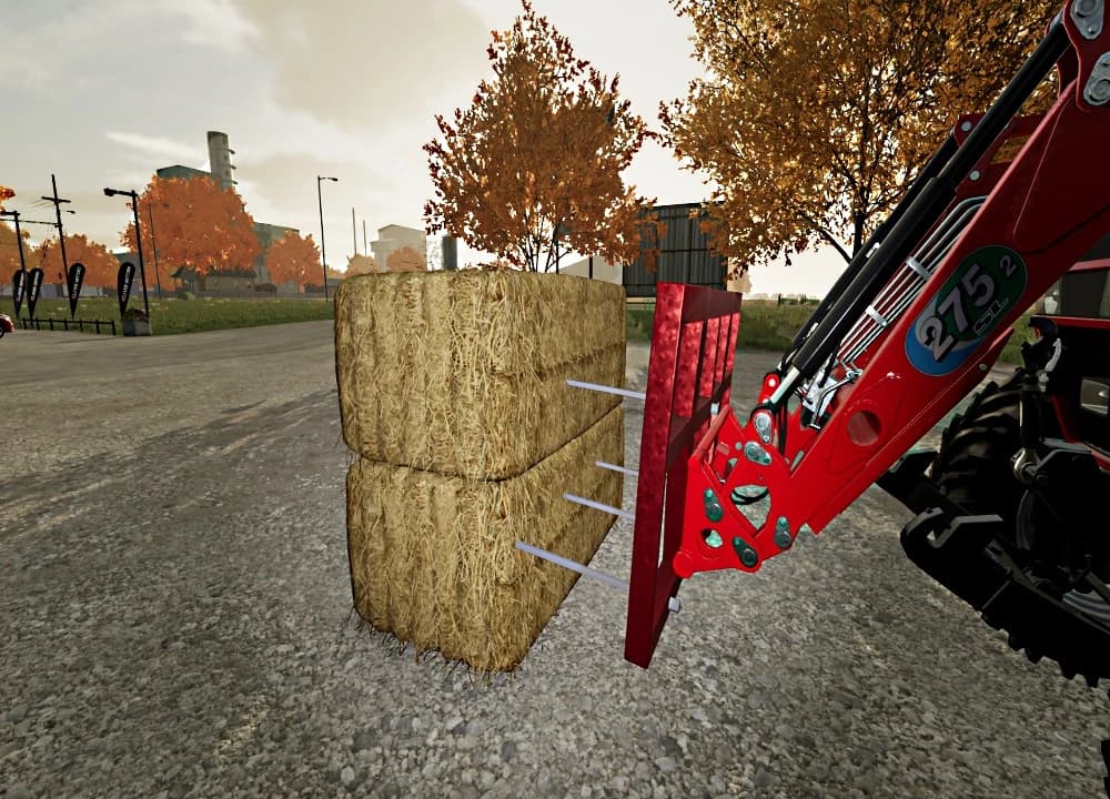 HOME MADE BALE FORK