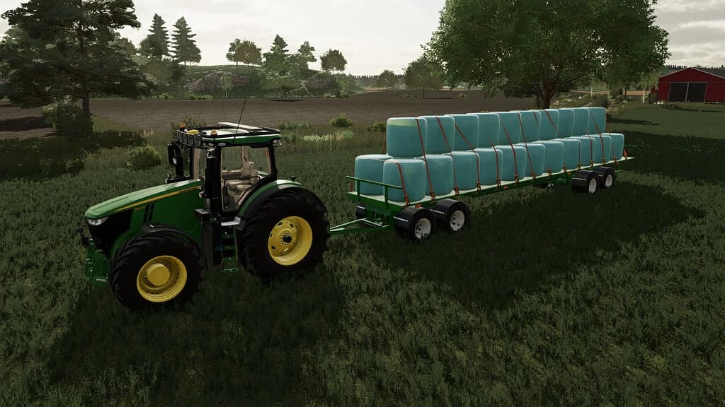 HOMEMADE FLATBED TRAILER 4