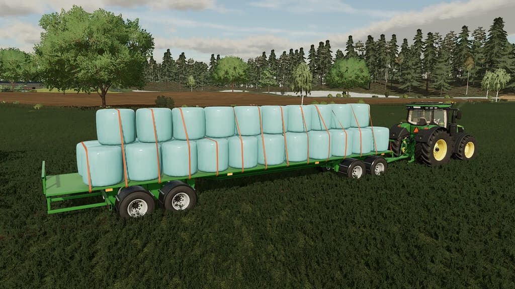 HOMEMADE FLATBED TRAILER 3