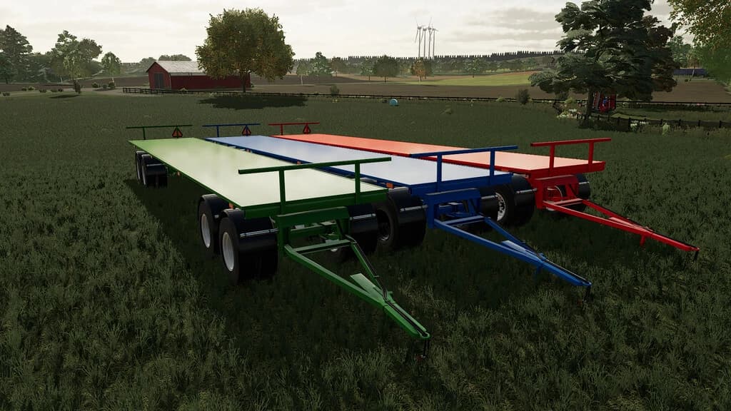 HOMEMADE FLATBED TRAILER 2