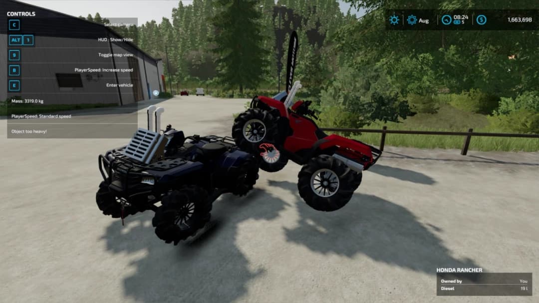 HONDA RANCHER LIFTED 5