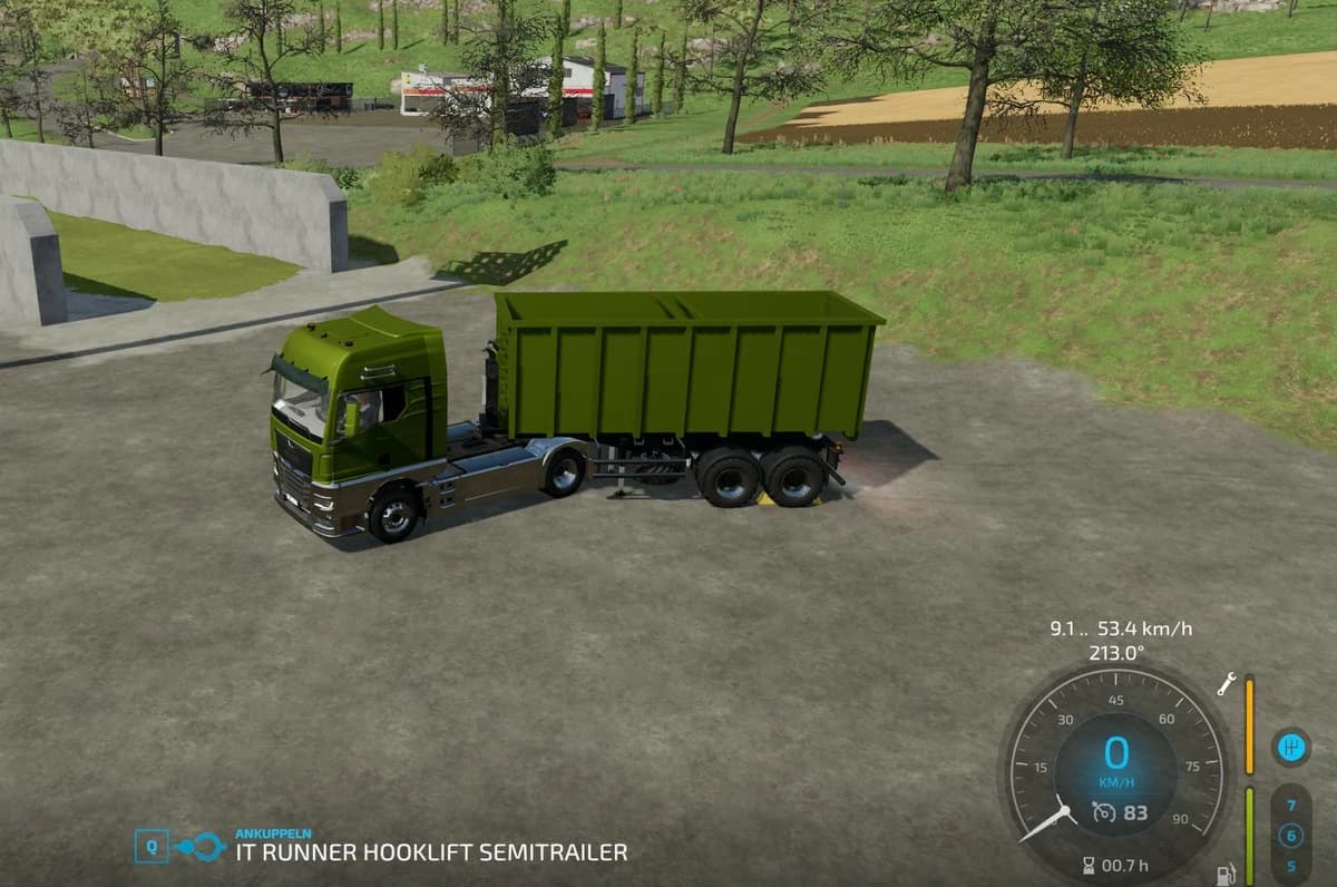 HOOKLIFT SATTLE (SEMI ITRUNNER)