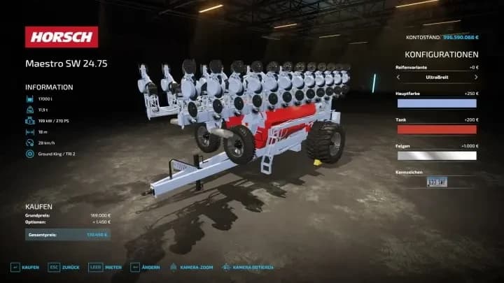 HORSCH MAESTRO SW 24.75