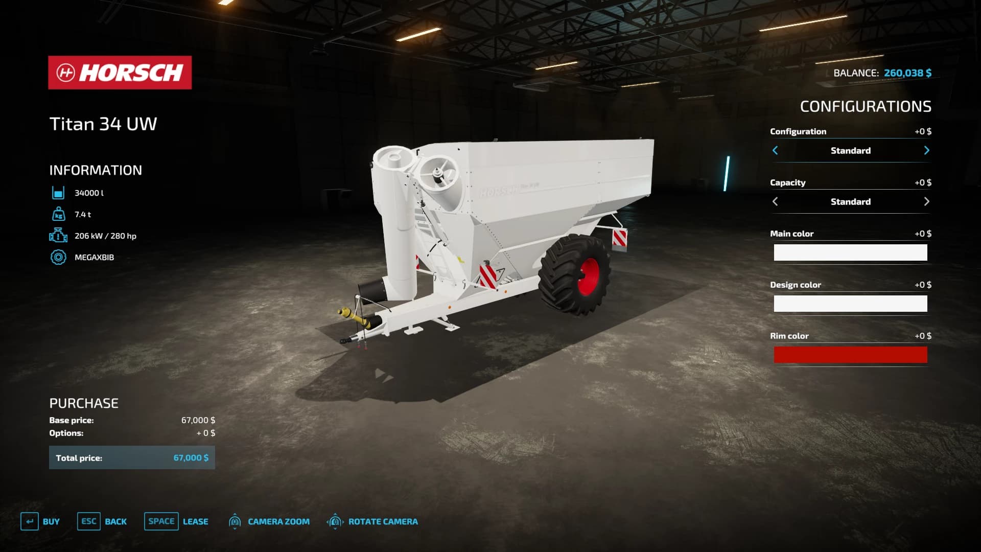 HORSCH TITAN 34UW 2