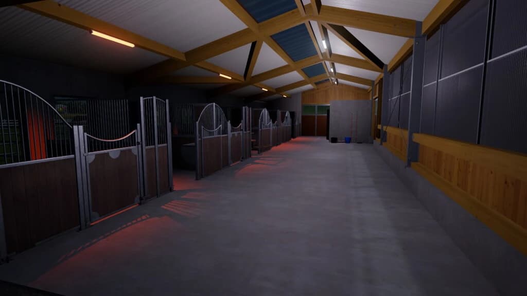 HORSE STABLE WITH PADDOCKS 4