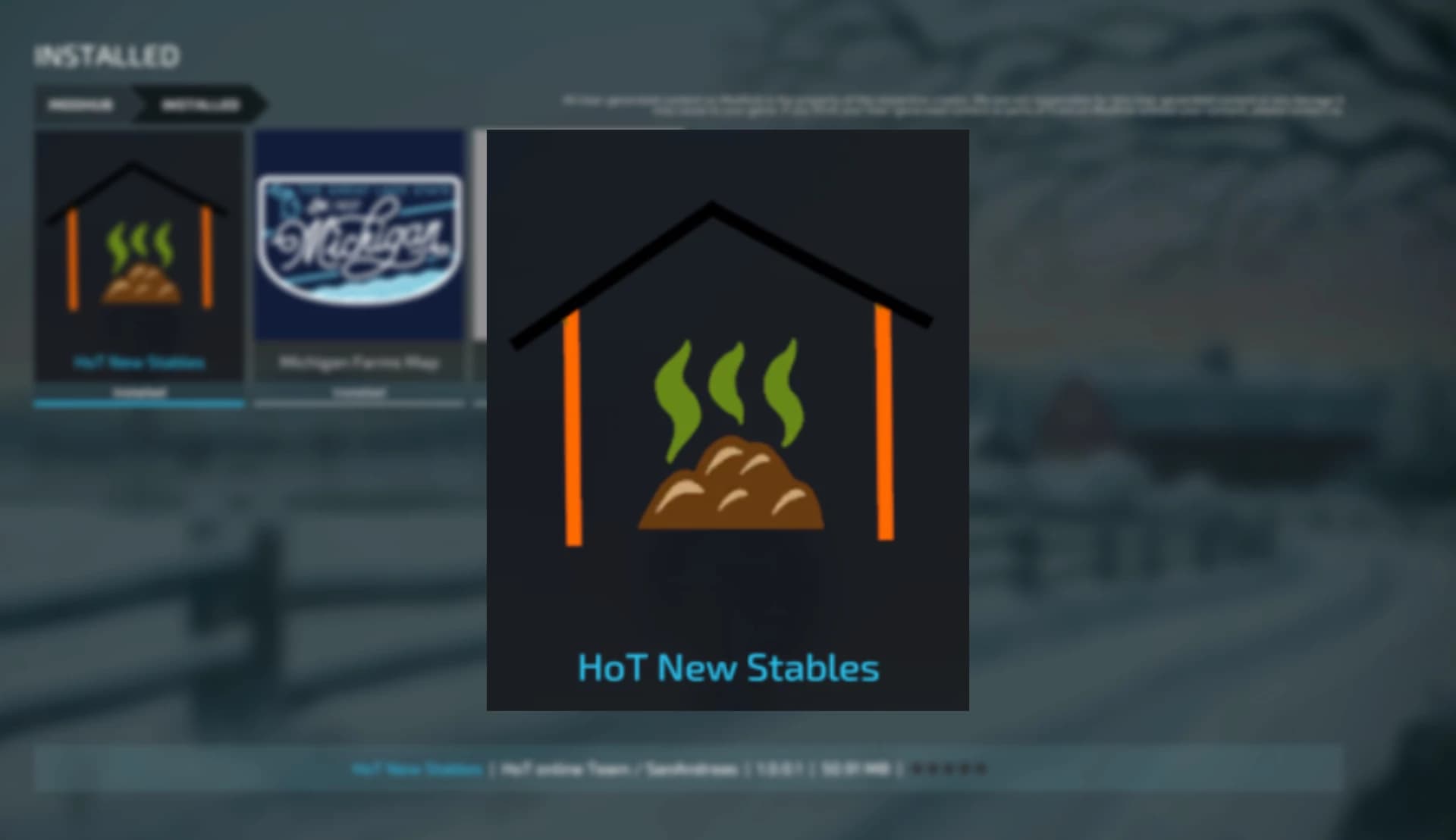 HOT NEW STABLES HOF