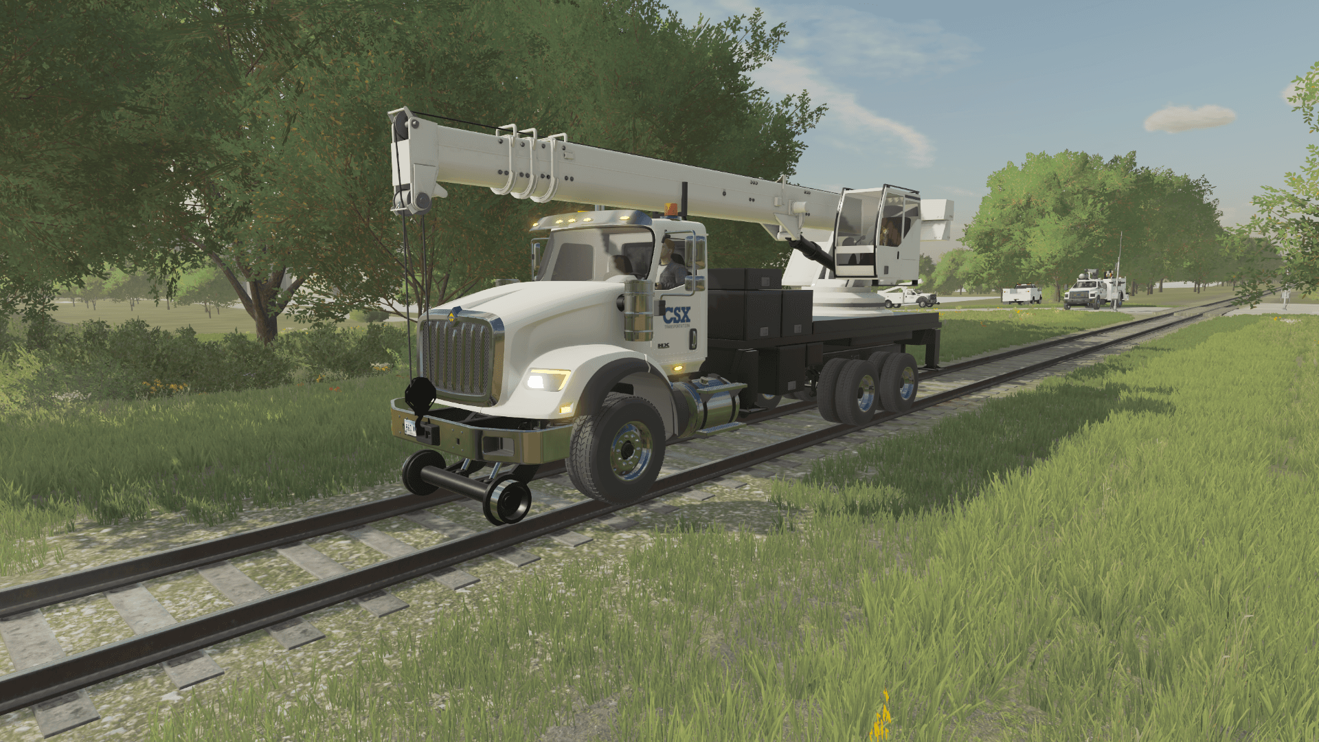 HX620 Hi-Rail Crane Truck