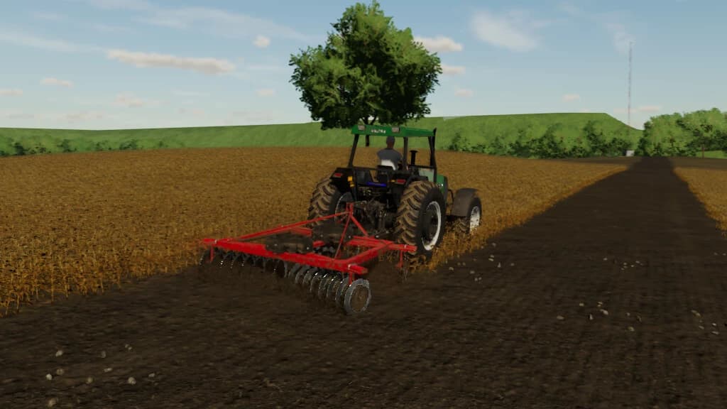 HYDRAULIC HARROW MF 32 DISKS 2