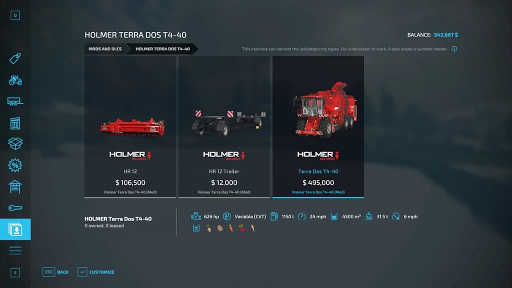 Holmer Terra Dos T4-40