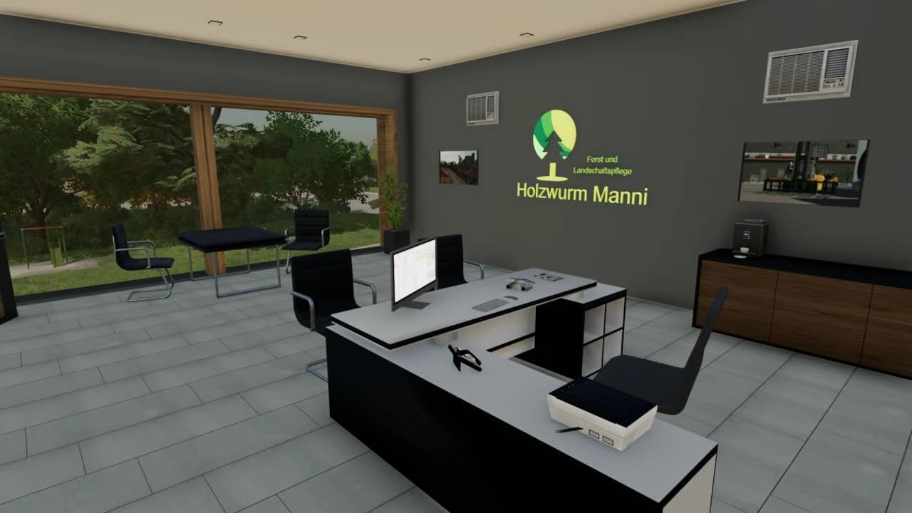Holzwurm Manni Buero 2