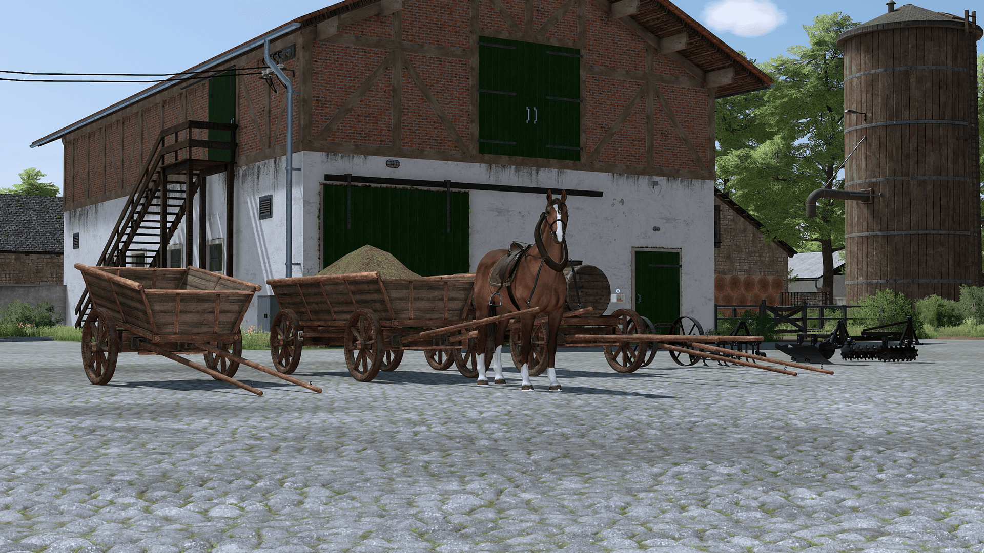 Horse Addon Pack (only for the Hof Bergmann Map) 2