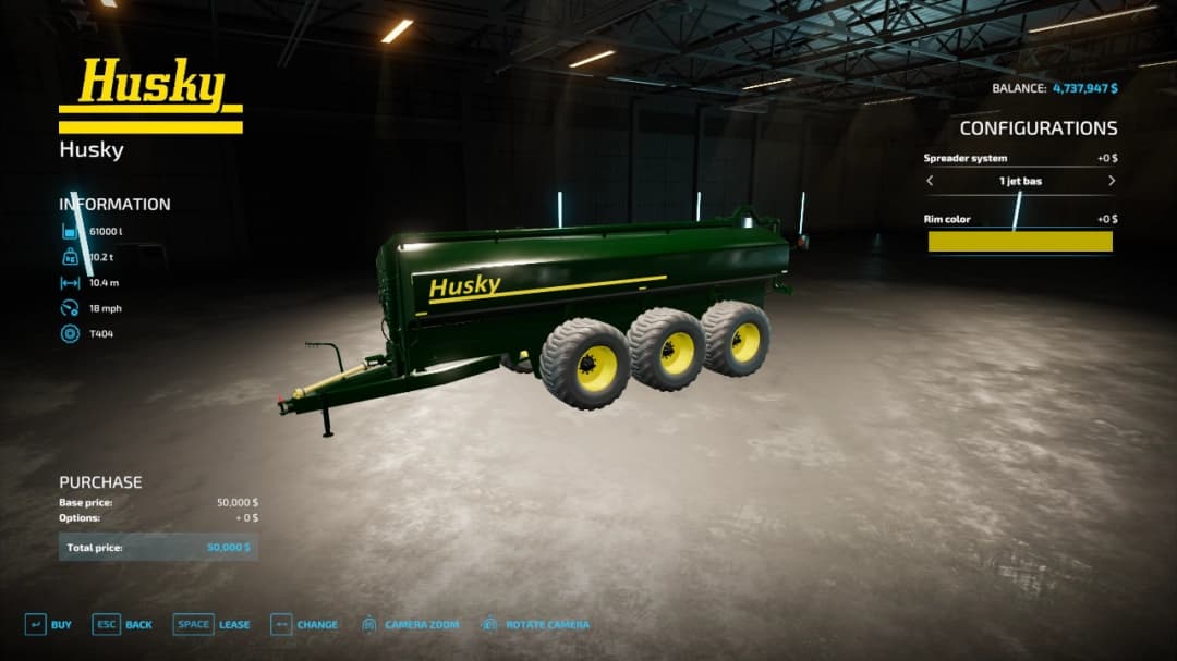 Husky Slurry Tanker 2