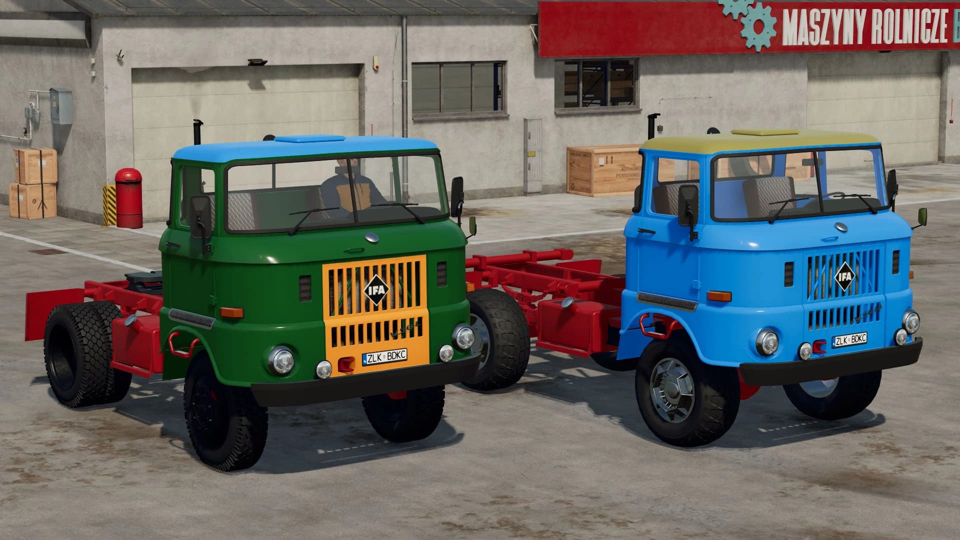 IFA W50 TRUCKS + MODULES PACK 5