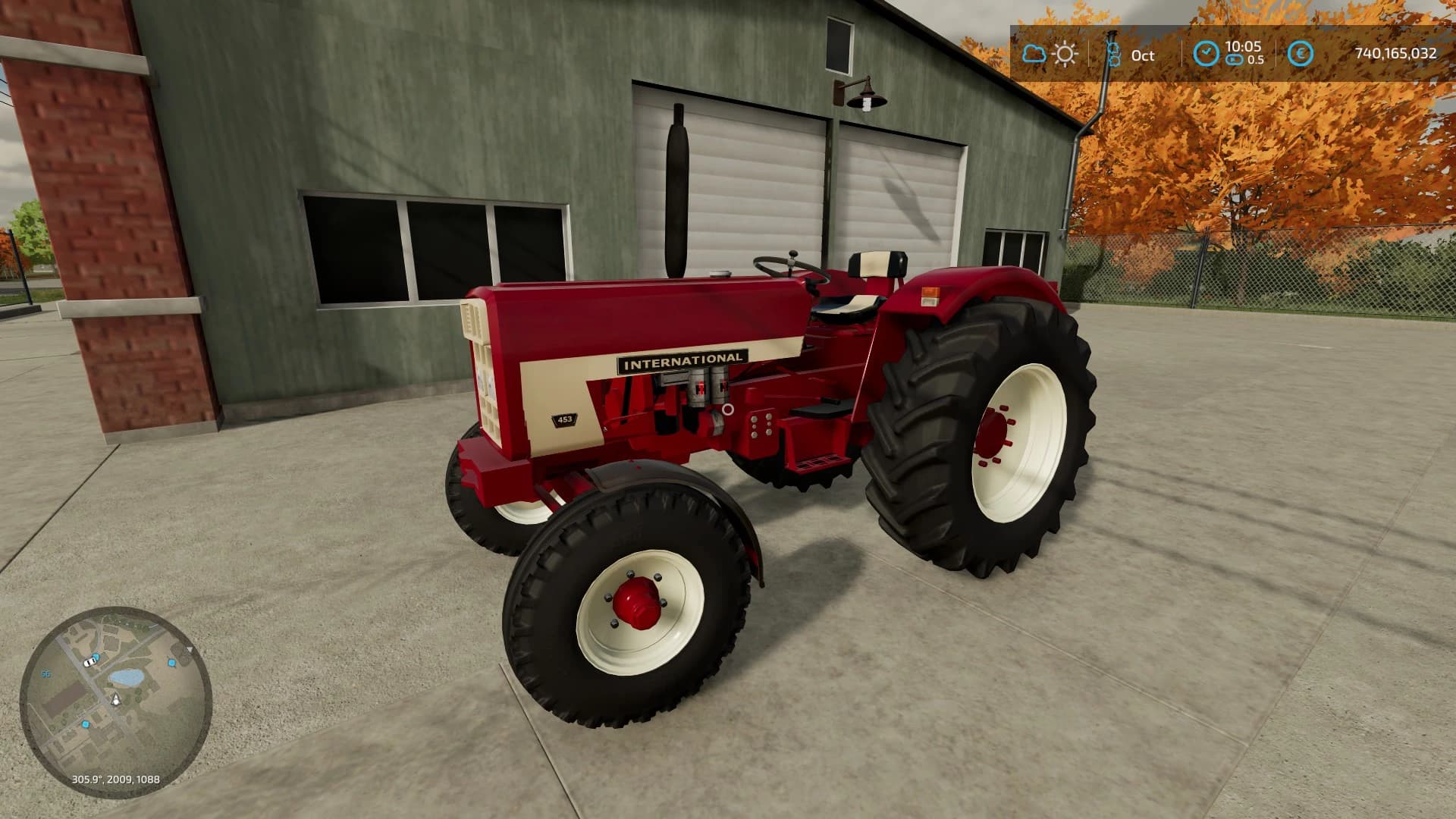 IHC 453 WITH HOOD 2