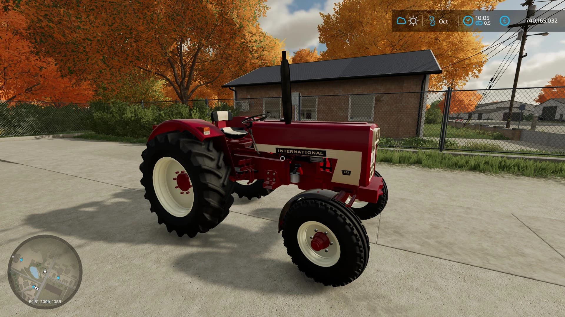IHC 453 WITH HOOD 5