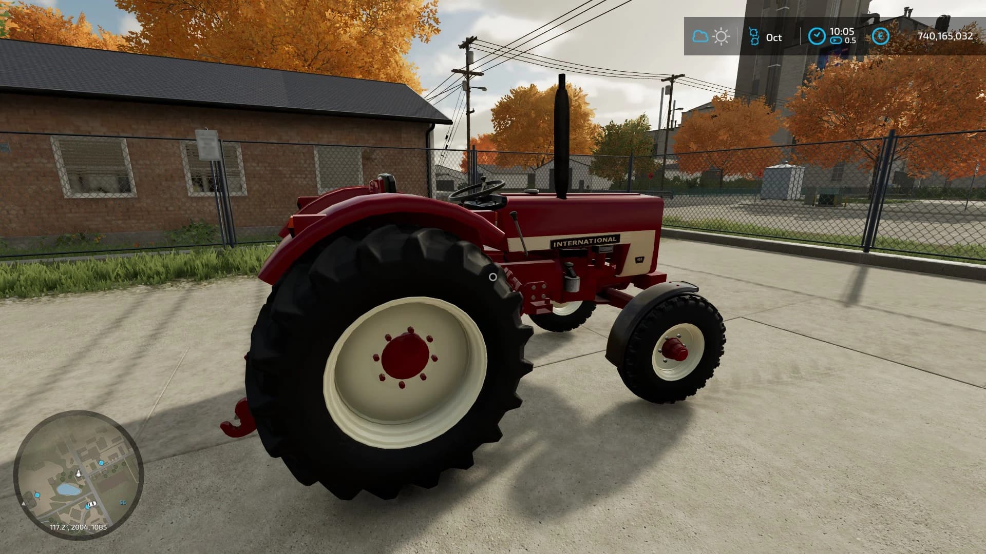 IHC 453 WITH HOOD 3