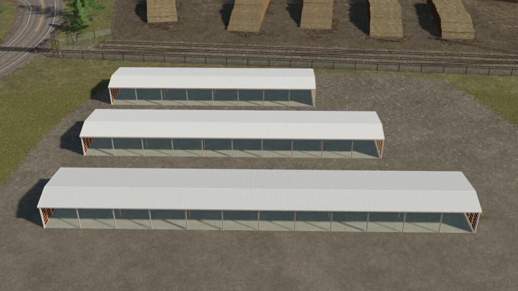 IMPLEMENT SHEDS PACK 2