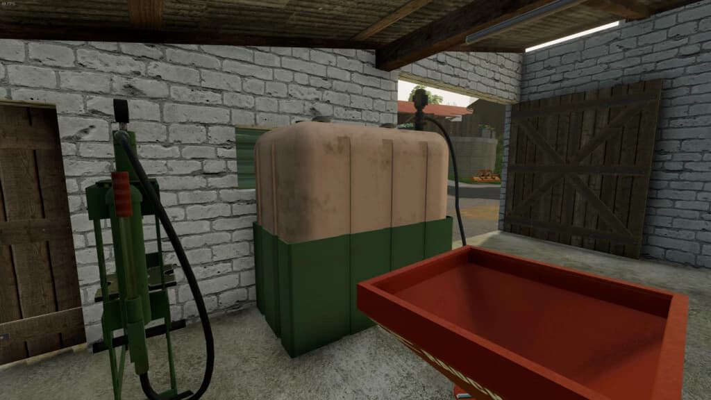 INDOOR FUEL TANK WITH PUMP 2
