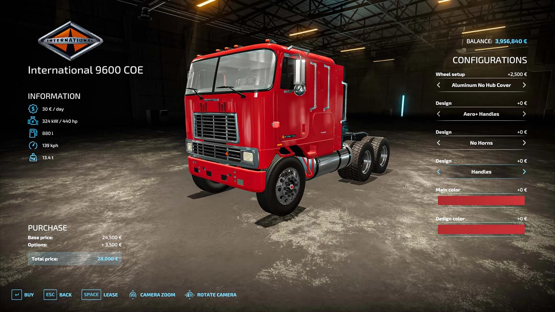 INTERNATIONAL 9000 (COE) 2
