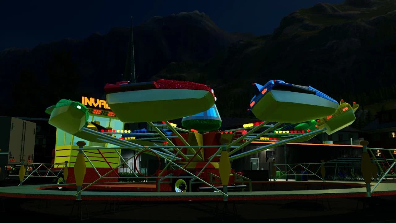 INVADER FAIRGROUND CAROUSEL 4