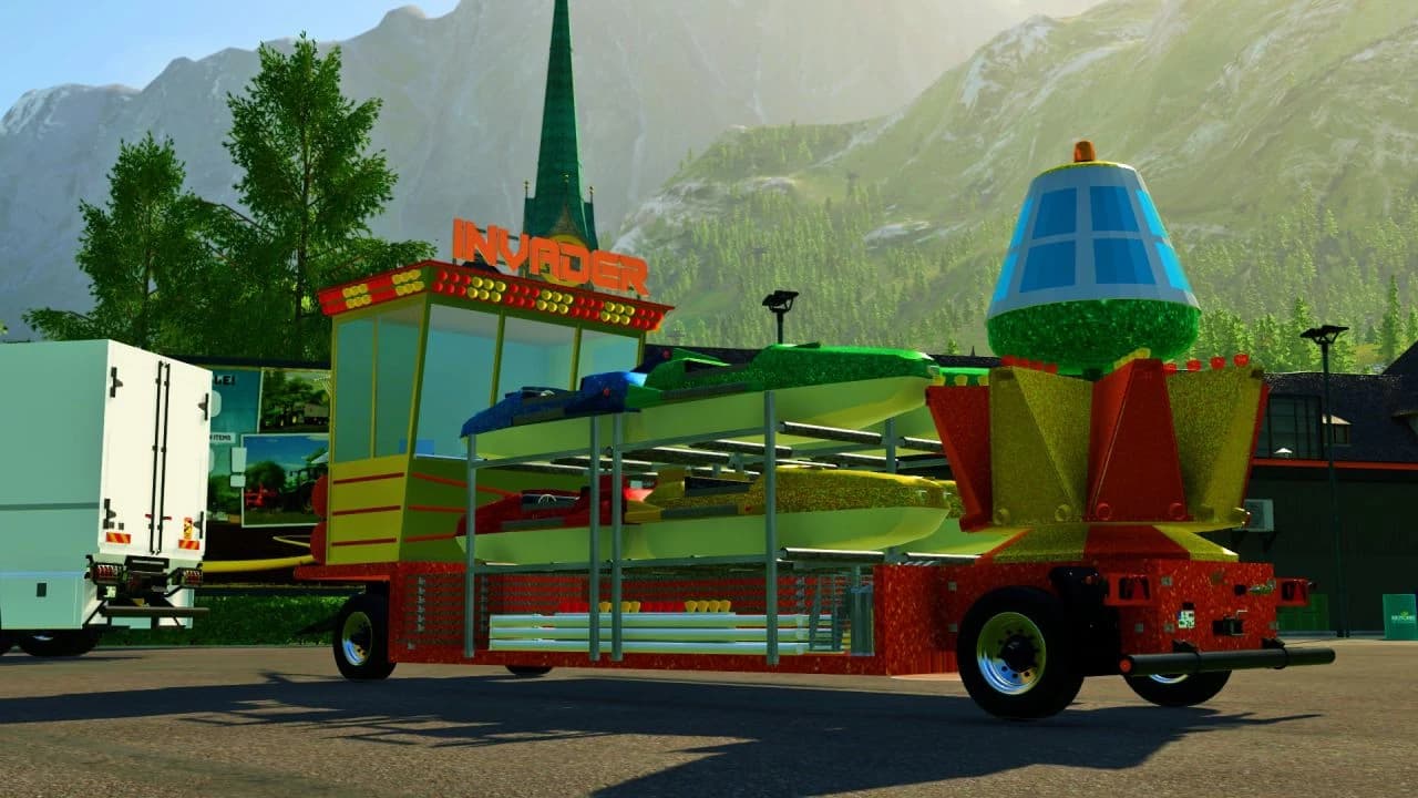 INVADER FAIRGROUND CAROUSEL