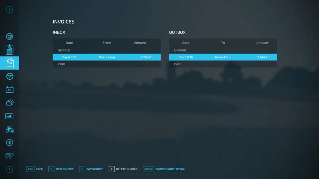 INVOICES 5