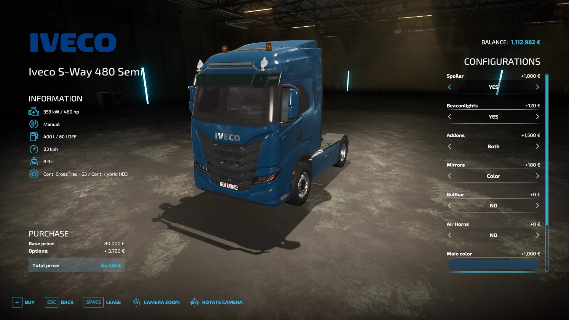IVECO S-WAY 480 4X2 SEMI 3