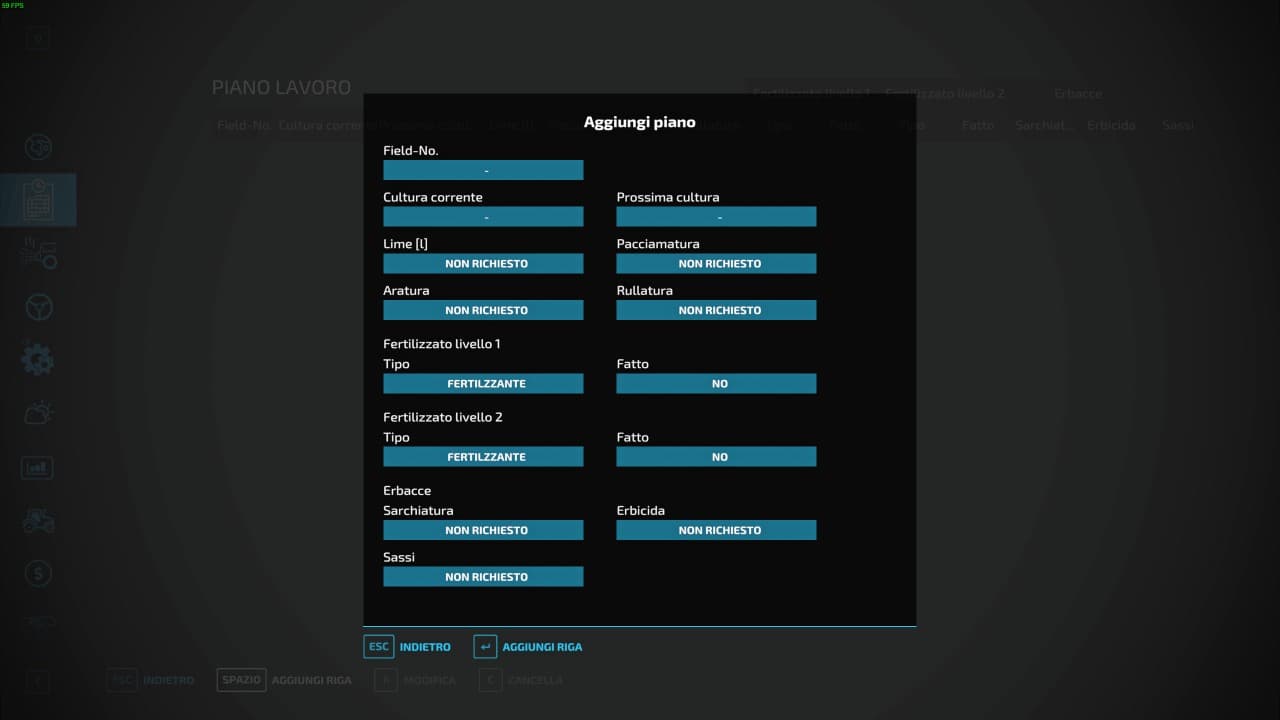 Italian translation Workplan