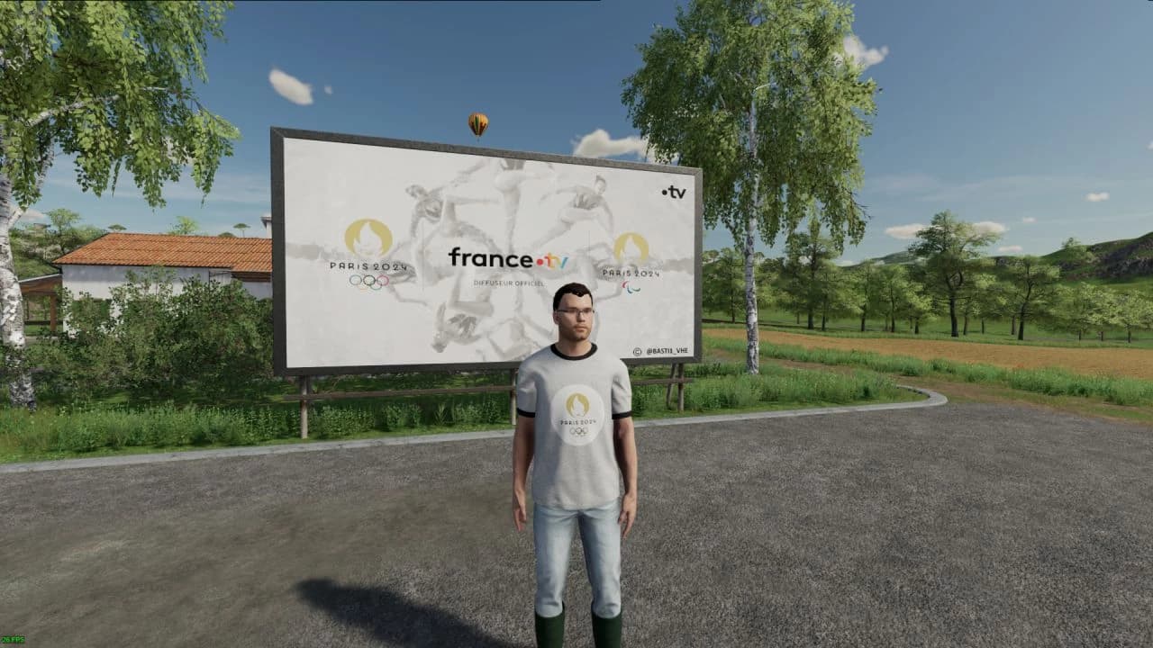T-shirt - "J.O Paris 2024"