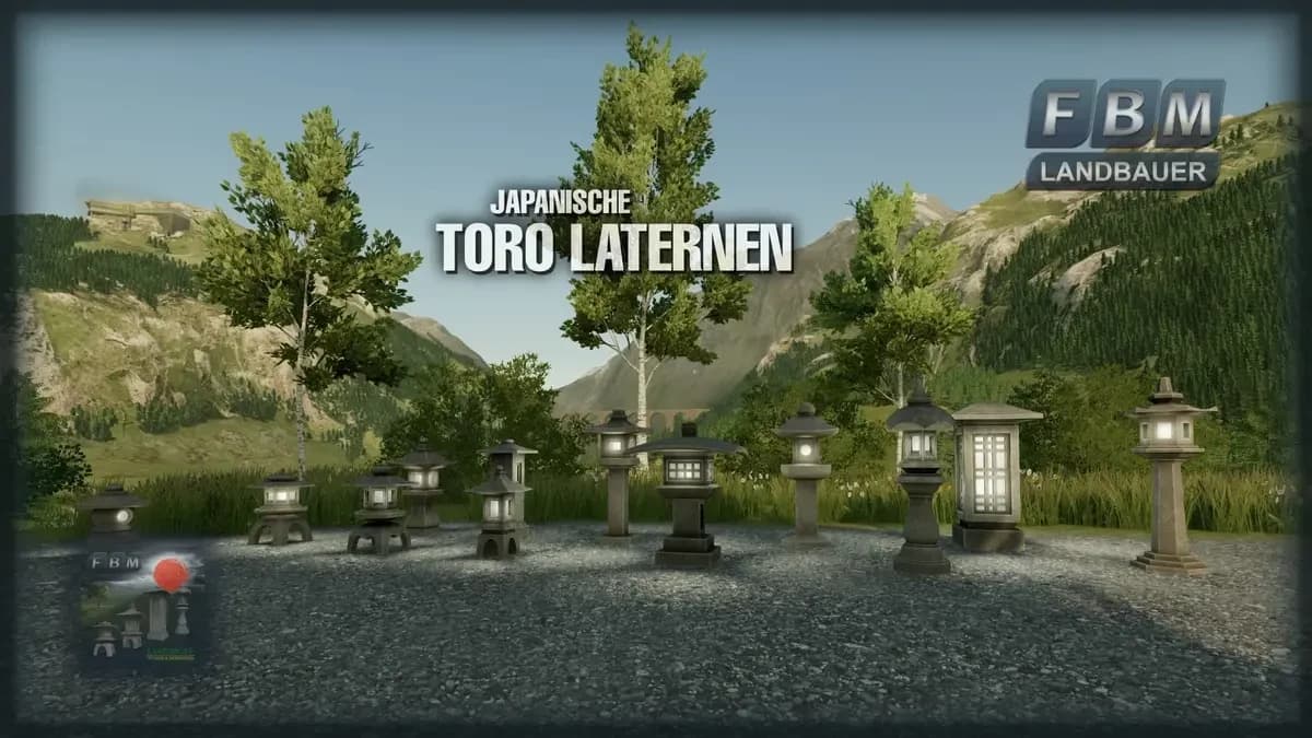 JAPANESE TORO LANTERNS 3
