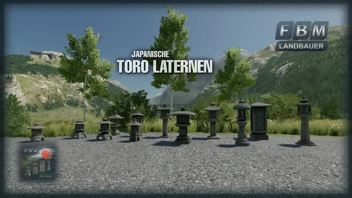 JAPANESE TORO LANTERNS 2