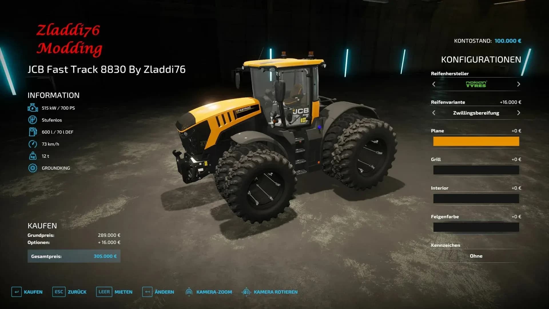 JCB Fast Track 8830 3
