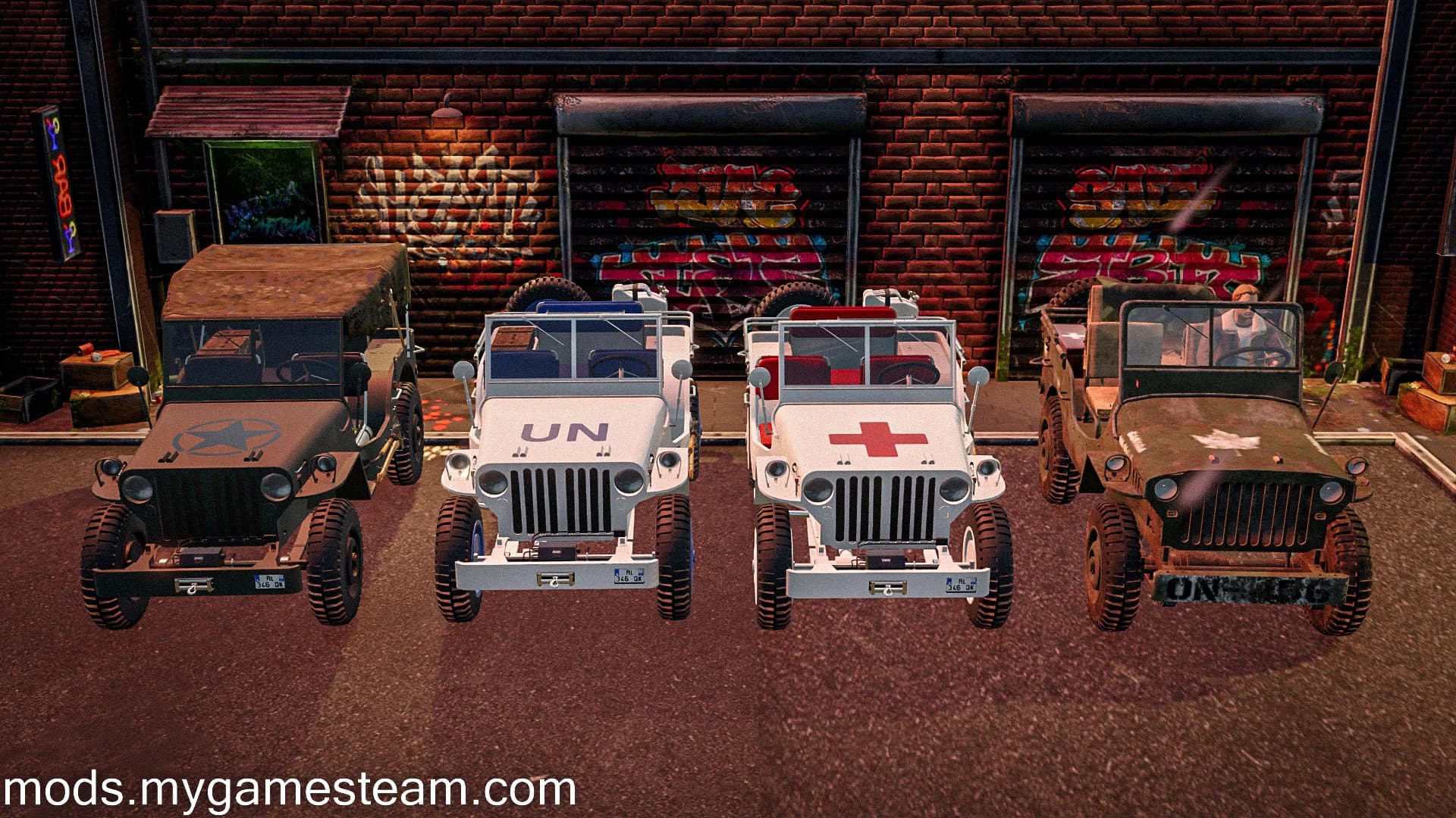 JEEP WILLYS PACK 6