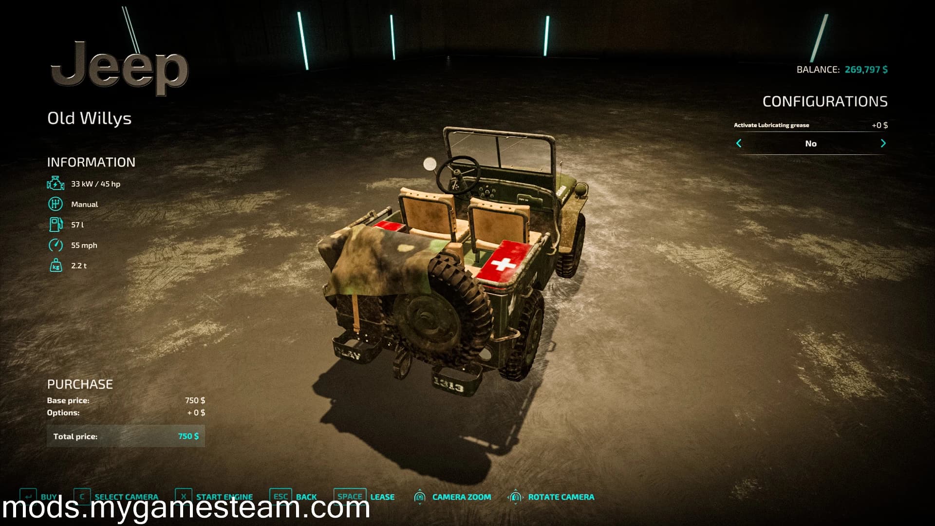 JEEP WILLYS PACK 4