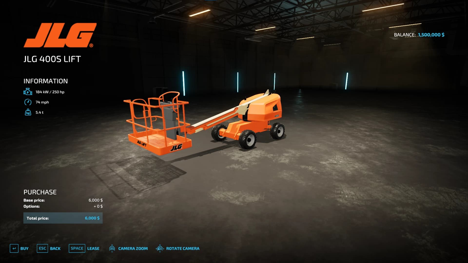 JLG 400S 4